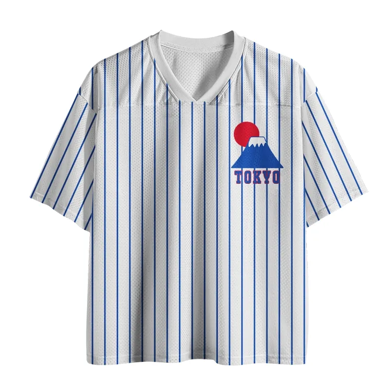 Tokyo-Tiger Tokyo 81 Japanese Mesh Jersey