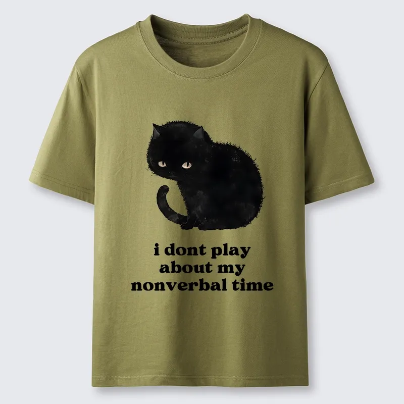 Tokyo-Tiger Relatable Introvert Black Cat Classic T-Shirt