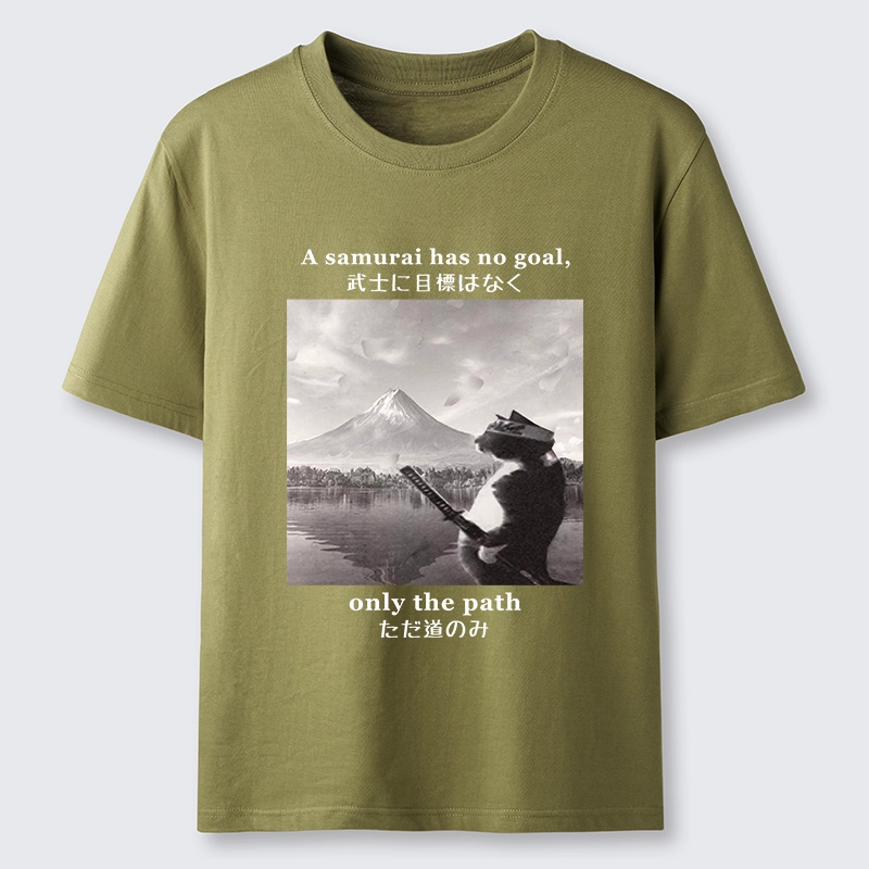 Tokyo-Tiger Samurai Cat At Mount Fuji Classic T-Shirt