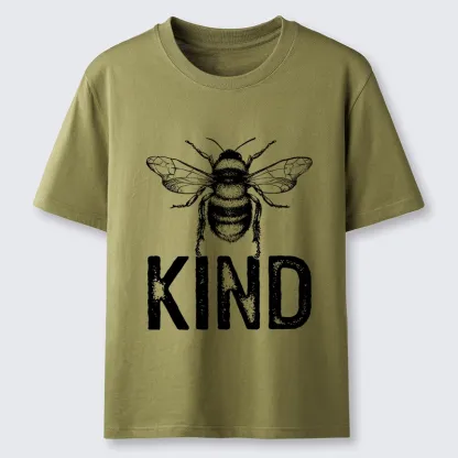 Tokyo-Tiger Minimalist Bee Kind Illustration Classic T-Shirt