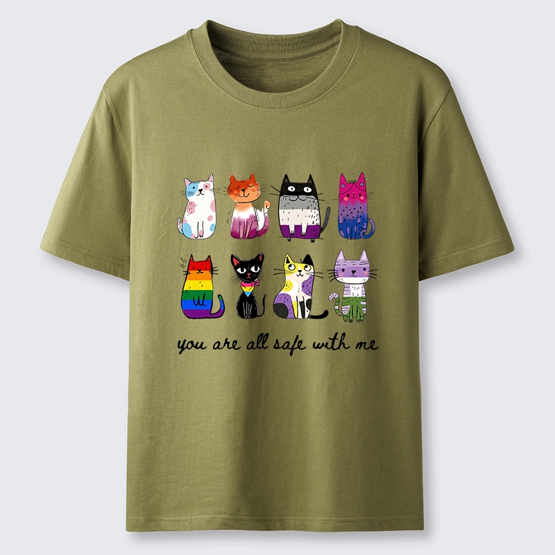 Tokyo-Tiger Cute Cats Guard Every Unique Soul Classic T-Shirt