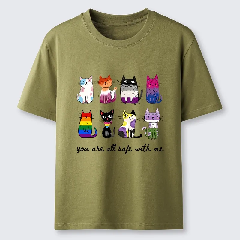 Tokyo-Tiger Cute Cats Guard Every Unique Soul Classic T-Shirt