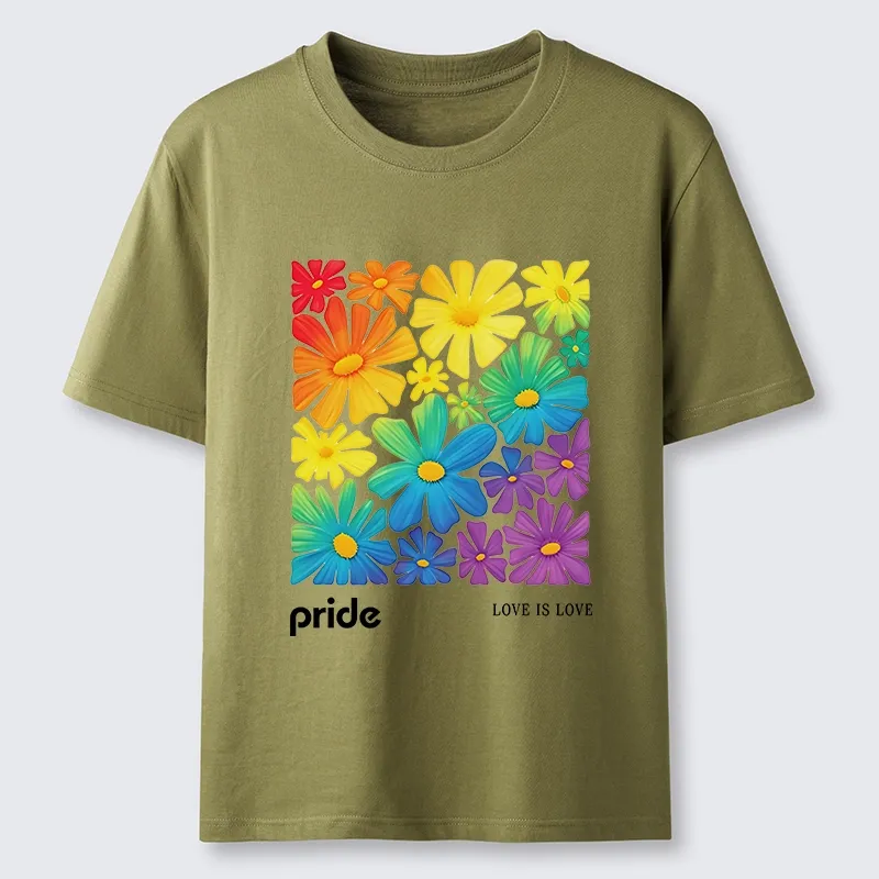 Tokyo-Tiger Colorful Blooms Honor Equal Loving Souls Classic T-Shirt