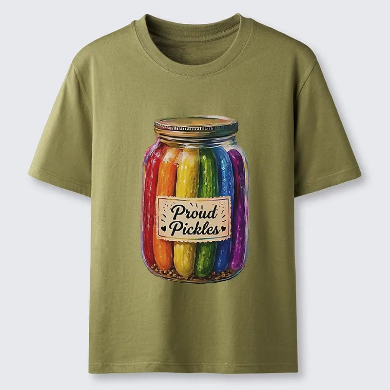 Tokyo-Tiger Proud Pickles Rainbow Pride Jar Classic T-Shirt