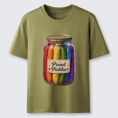 Tokyo-Tiger Proud Pickles Rainbow Pride Jar Classic T-Shirt