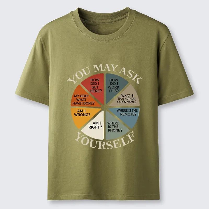 Tokyo-Tiger Full Of Self Doubt Questions Wheel Classic T-Shirt
