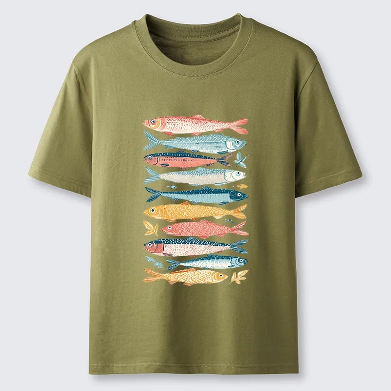 Tokyo-Tiger Beautiful Colorful Fish In The Sea Classic T-Shirt