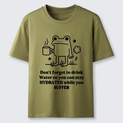 Tokyo-Tiger Frog Says Drink Water Classic T-Shirt