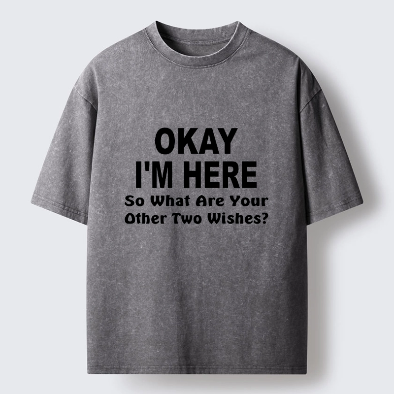 Tokyo-Tiger Meme Vibes Of Three Magic Wishes Washed T-Shirt