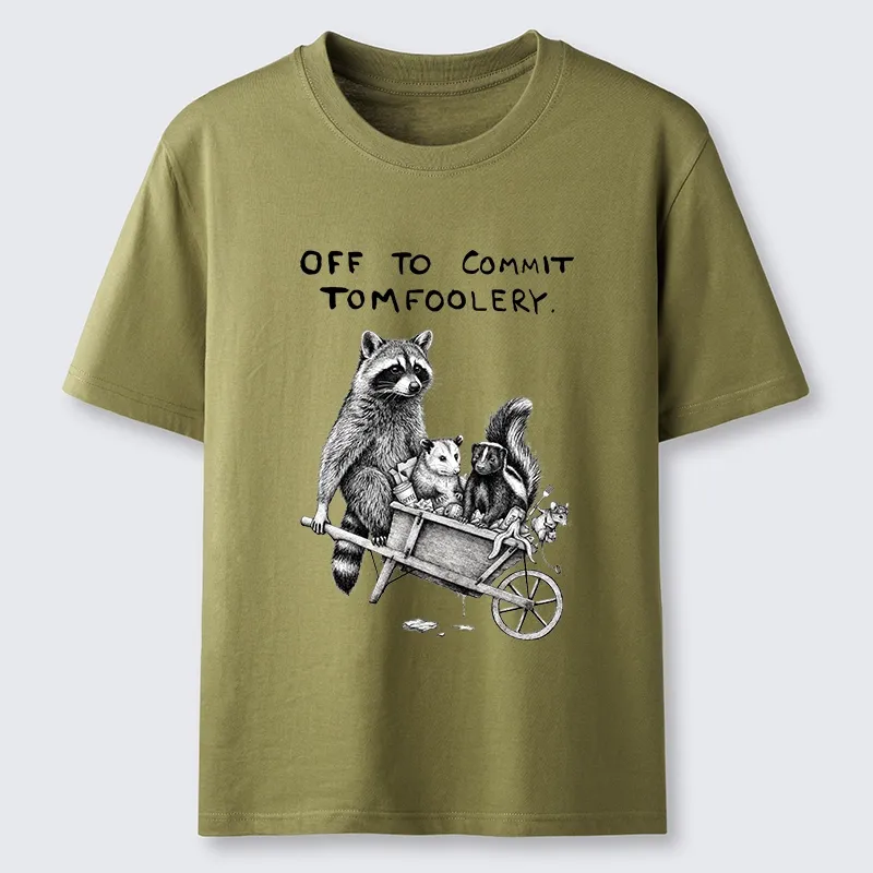 Tokyo-Tiger Raccoon Crew On A Mission Classic T-Shirt Sale