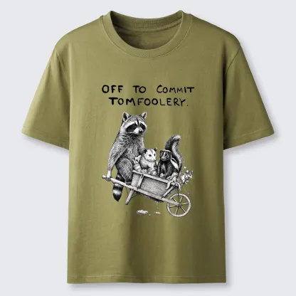 Tokyo-Tiger Raccoon Crew On A Mission Classic T-Shirt