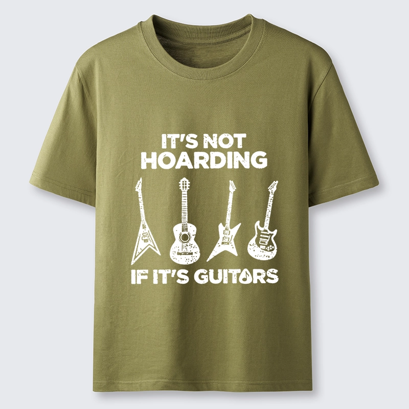 Tokyo-Tiger Music Lover Guitar Hoarding Joke Classic T-Shirt