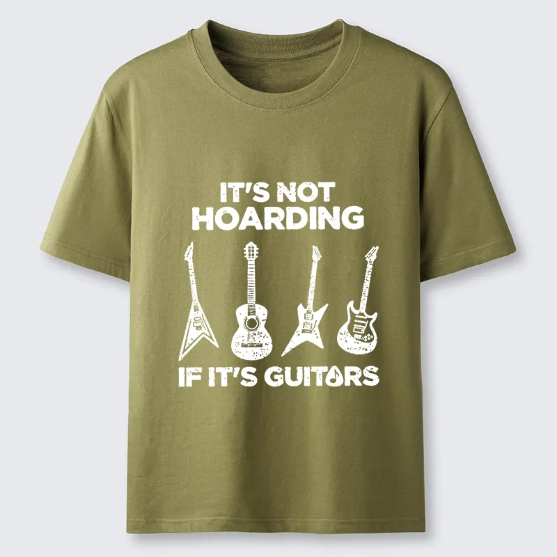 Tokyo-Tiger Music Lover Guitar Hoarding Joke Classic T-Shirt