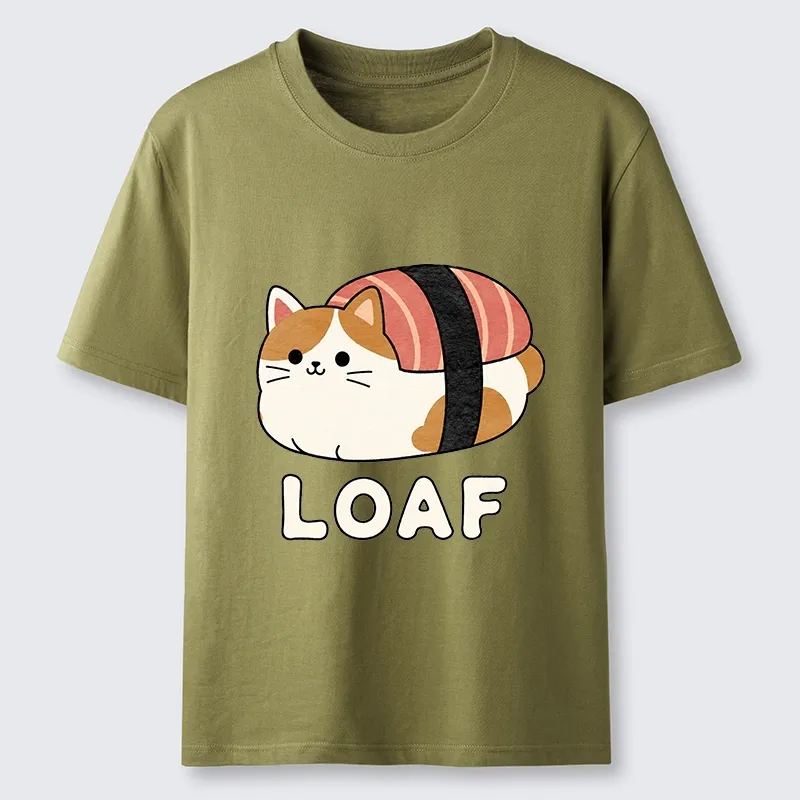 Tokyo-Tiger Cute Tuna Sushi Kitty Loaf Art Classic T-Shirt