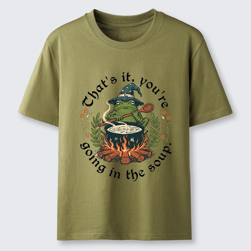 Tokyo-Tiger Funny Meme Wizard Frog Soup Joke Classic T-Shirt
