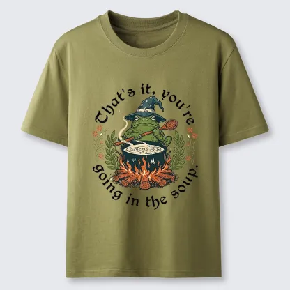 Tokyo-Tiger Funny Meme Wizard Frog Soup Joke Classic T-Shirt