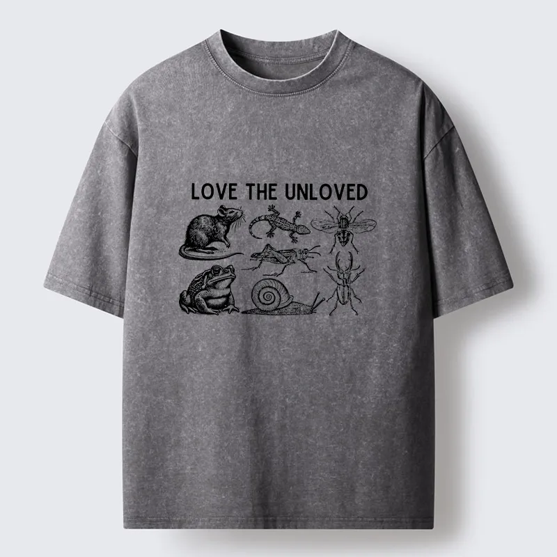 Tokyo-Tiger Embrace Every Small Critter Washed T-Shirt