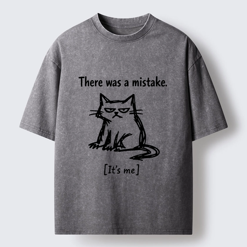 Tokyo-Tiger Mistake Cat Funny Meme Washed T-Shirt