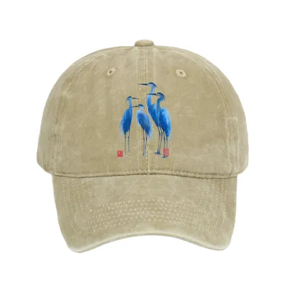 Tokyo-Tiger Flocks Of Great Blue Herons Washed Cap