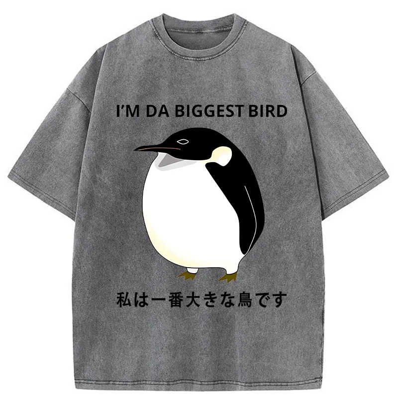 Tokyo-Tiger I Am The Biggest Bird Washed T-Shirt