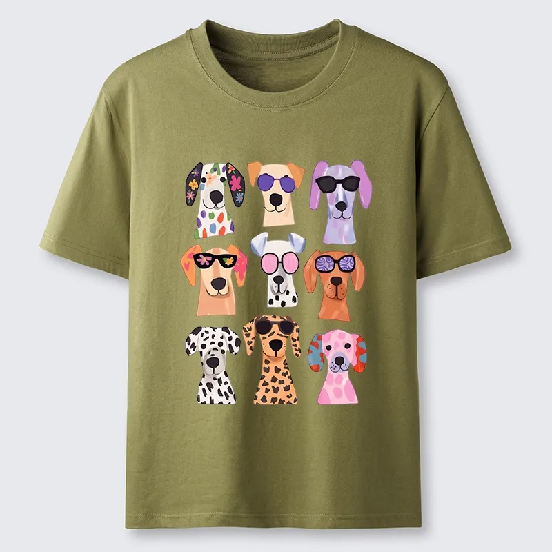 Tokyo-Tiger Colorful Dog Squad Meme Classic T-Shirt