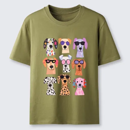 Tokyo-Tiger Colorful Dog Squad Meme Classic T-Shirt
