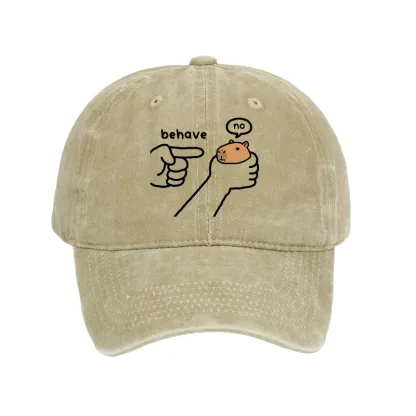 Tokyo-Tiger Dishonest Capybara Washed Cap