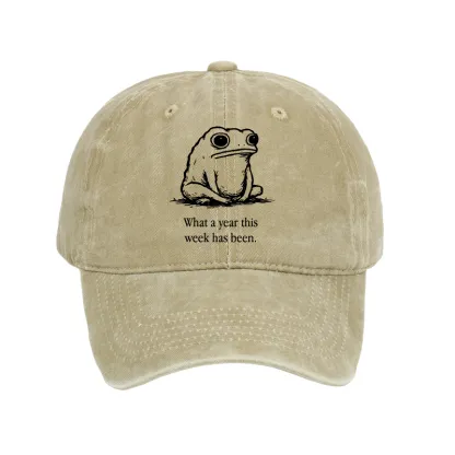 Tokyo-Tiger This Week Feels Like A Whole Year Washed Cap