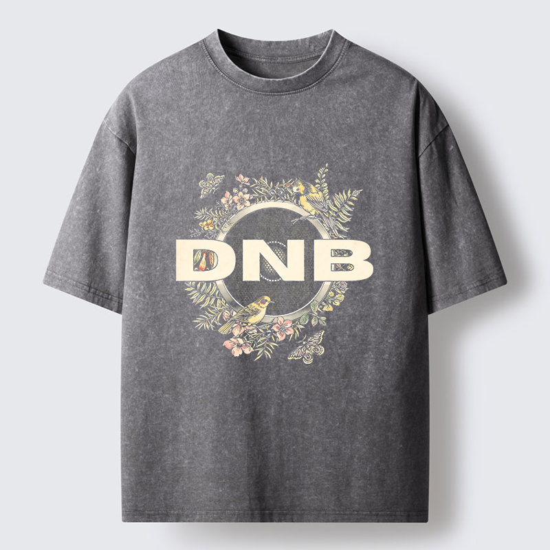 Tokyo‑Tiger Drum And Bass Japanese Washed T-Shirt