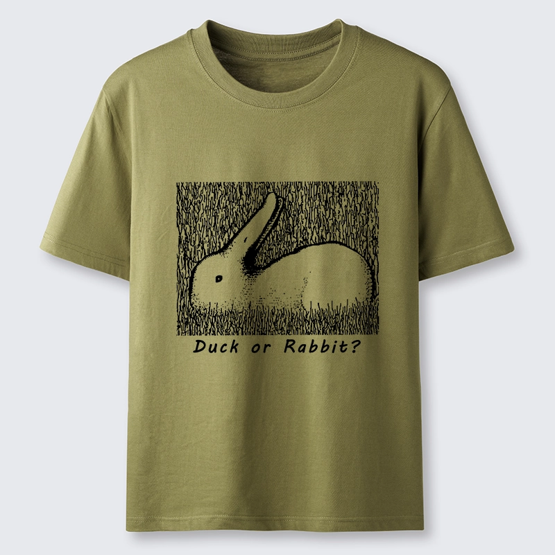 Tokyo-Tiger Funny Duck Rabbit Trick Classic T-Shirt