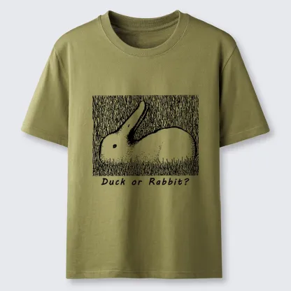 Tokyo-Tiger Funny Duck Rabbit Trick Classic T-Shirt