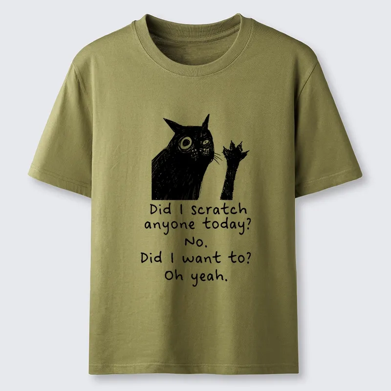 Tokyo-Tiger Black Cat Scratches People Classic T-Shirt Sale