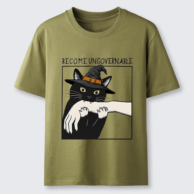 Tokyo-Tiger Rebellious Witch Cat Meme Classic T-Shirt