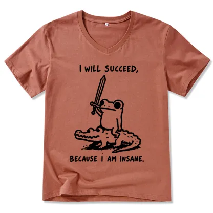 Tokyo-Tiger Warrior Frog Funny Meme V-Neck Classic T-Shirt