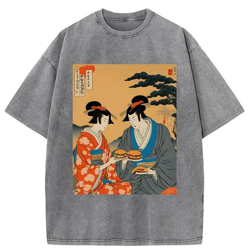 Tokyo-Tiger Kung Fu Superstar Washed T-Shirt Sale