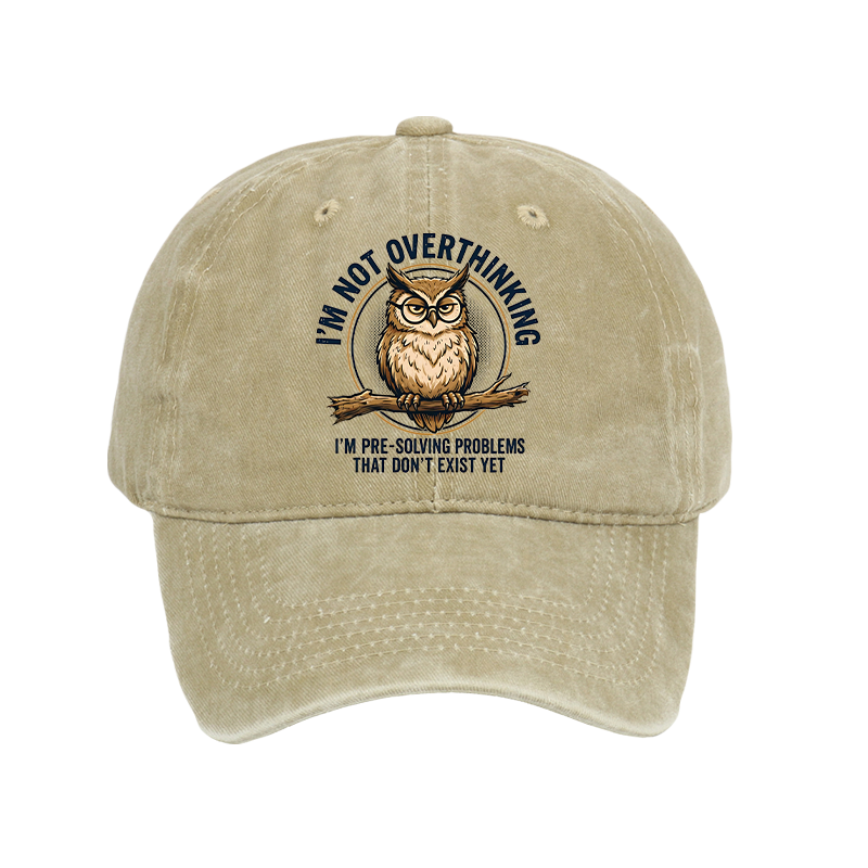 Tokyo-Tiger Overthink Master Owl Washed Cap