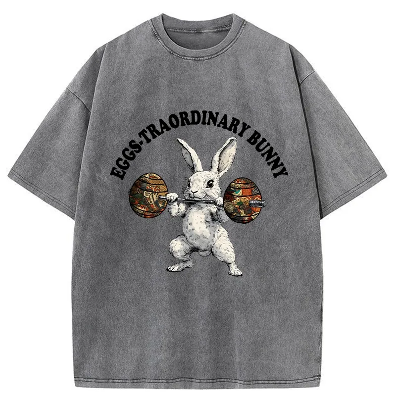 Tokyo-Tiger Eggs-Traordinary Bunny Washed T-Shirt