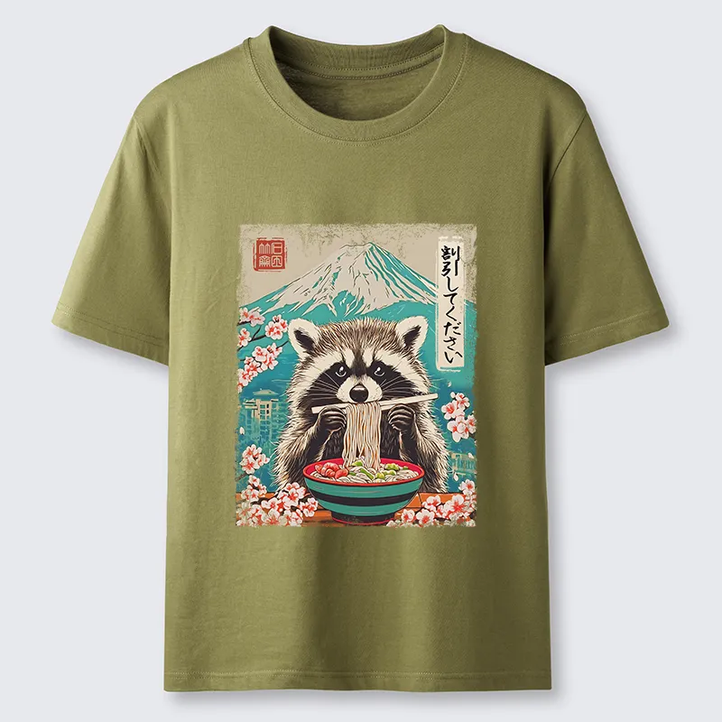 Tokyo-Tiger Please Give Raccoon A Discount Classic T-Shirt