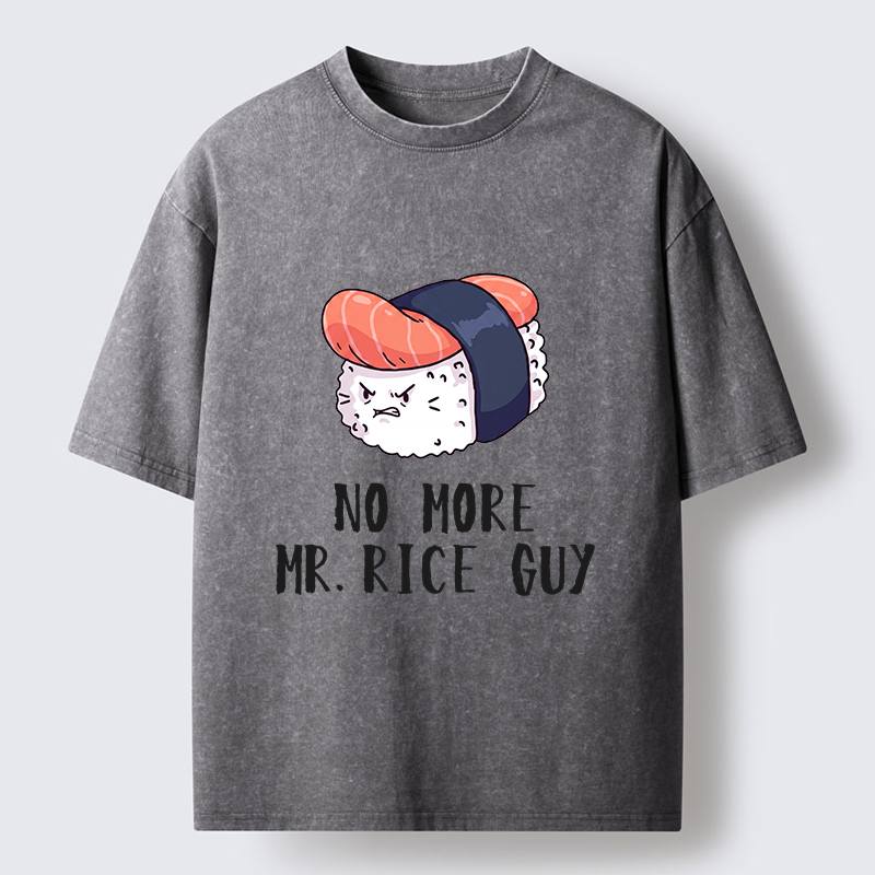 Tokyo‑Tiger Funny Sushi Meme Washed T‑Shirt