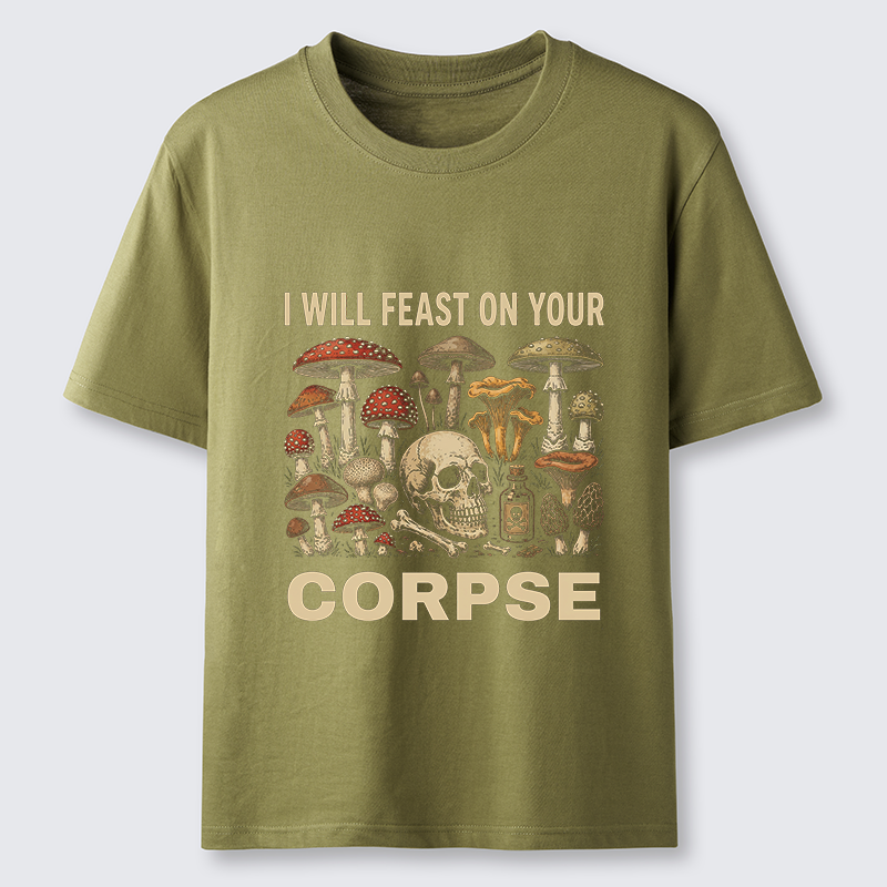 Tokyo-Tiger Funny Mushroom Skull Classic T-Shirt