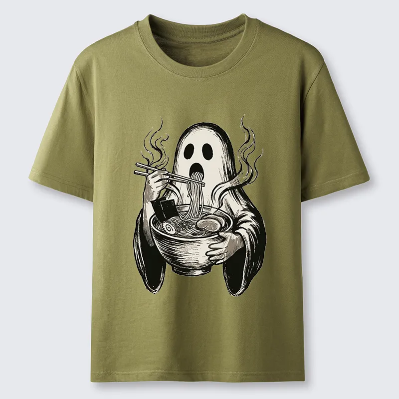 Tokyo-Tiger Funny Ghost Ramen Classic T-Shirt
