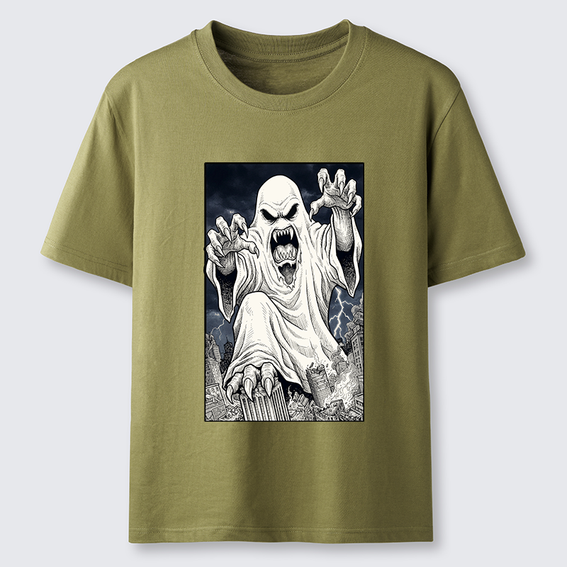 Tokyo-Tiger Spooky Ghost Monster Classic T-Shirt