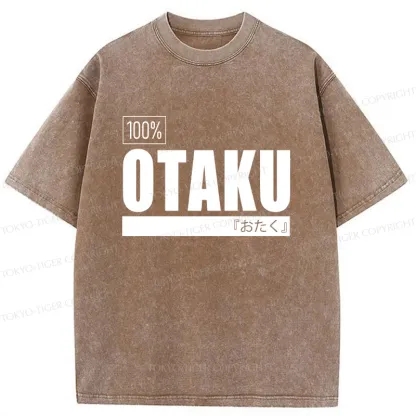 Tokyo-Tiger Deep Otaku Washed T-Shirt
