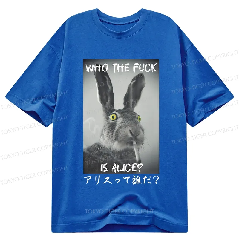 Tokyo-Tiger Who Is Alice? Classic T-Shirt