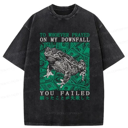 Tokyo-Tiger Your Expectations Are Dashed Washed T-Shirt