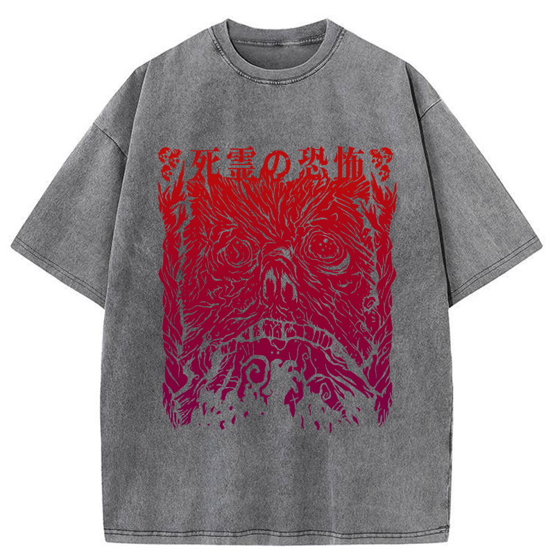 Tokyo-Tiger Fear Of The Dead Washed T-Shirt