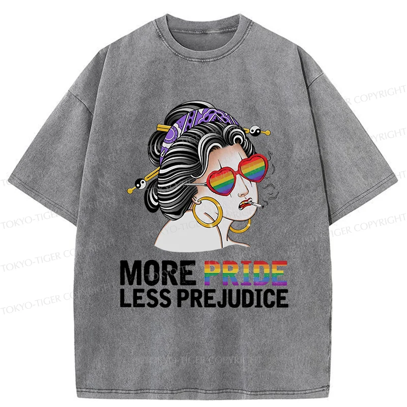 Tokyo-Tiger More Pride Less Prejudice Washed T-Shirt