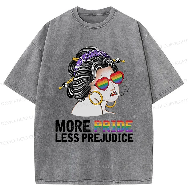 Tokyo-Tiger More Pride Less Prejudice Washed T-Shirt