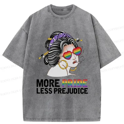 Tokyo-Tiger More Pride Less Prejudice Washed T-Shirt