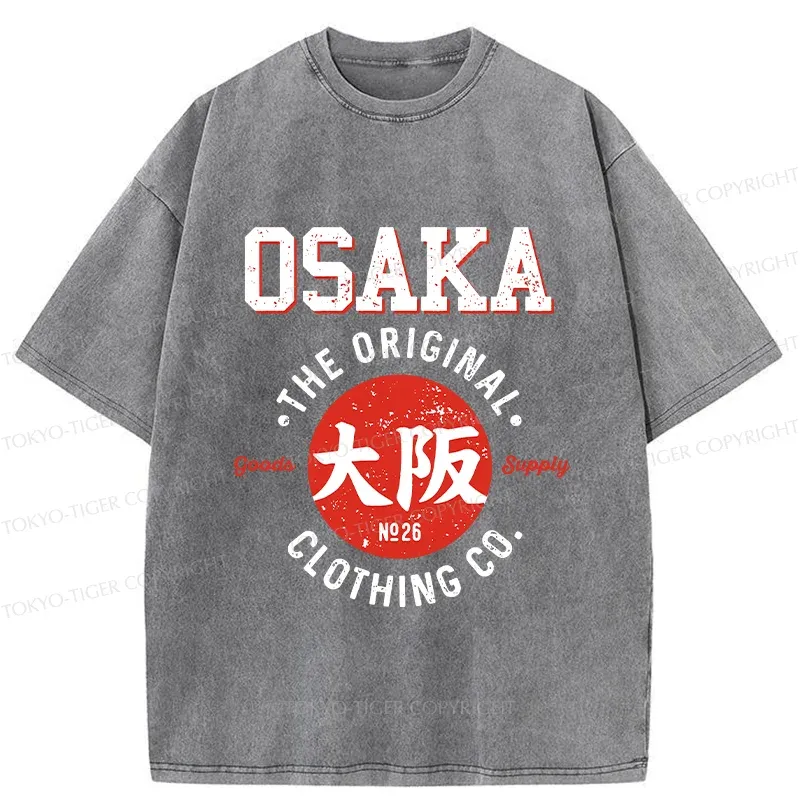 Tokyo-Tiger Vintage Osaka Washed T-Shirt